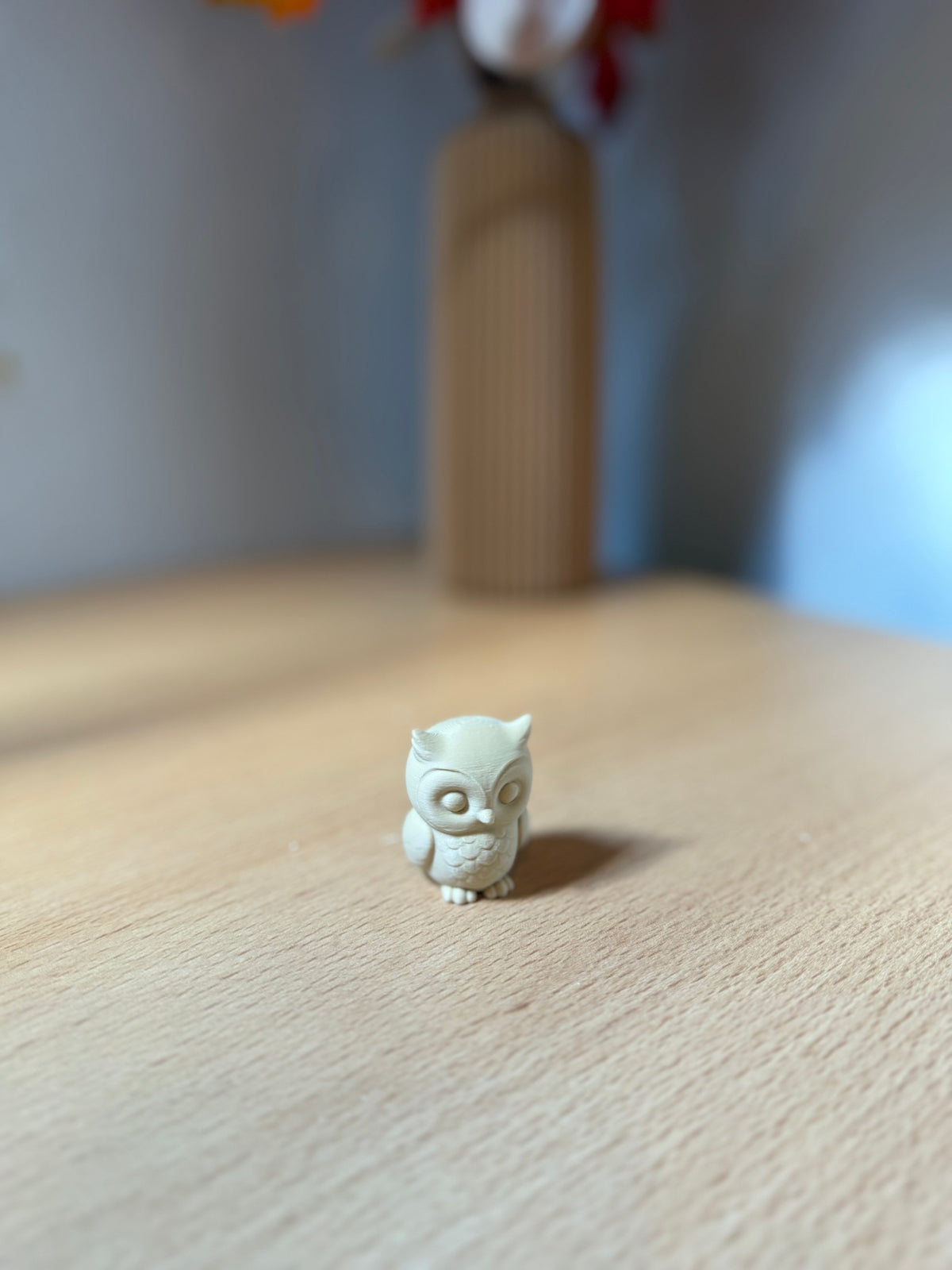 Uil - Lattebruin - 4cm