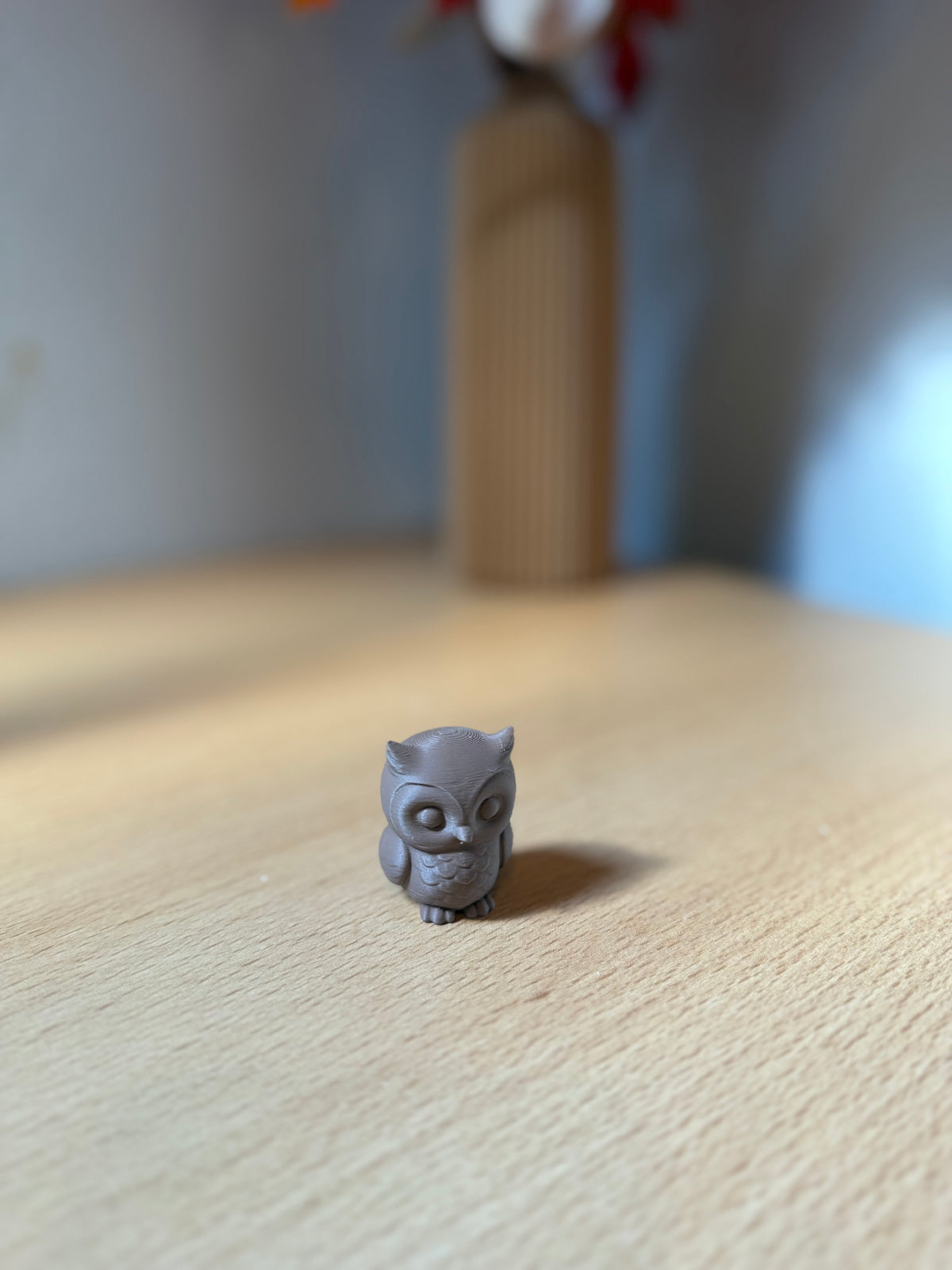Uil - Donkerbruin - 4cm