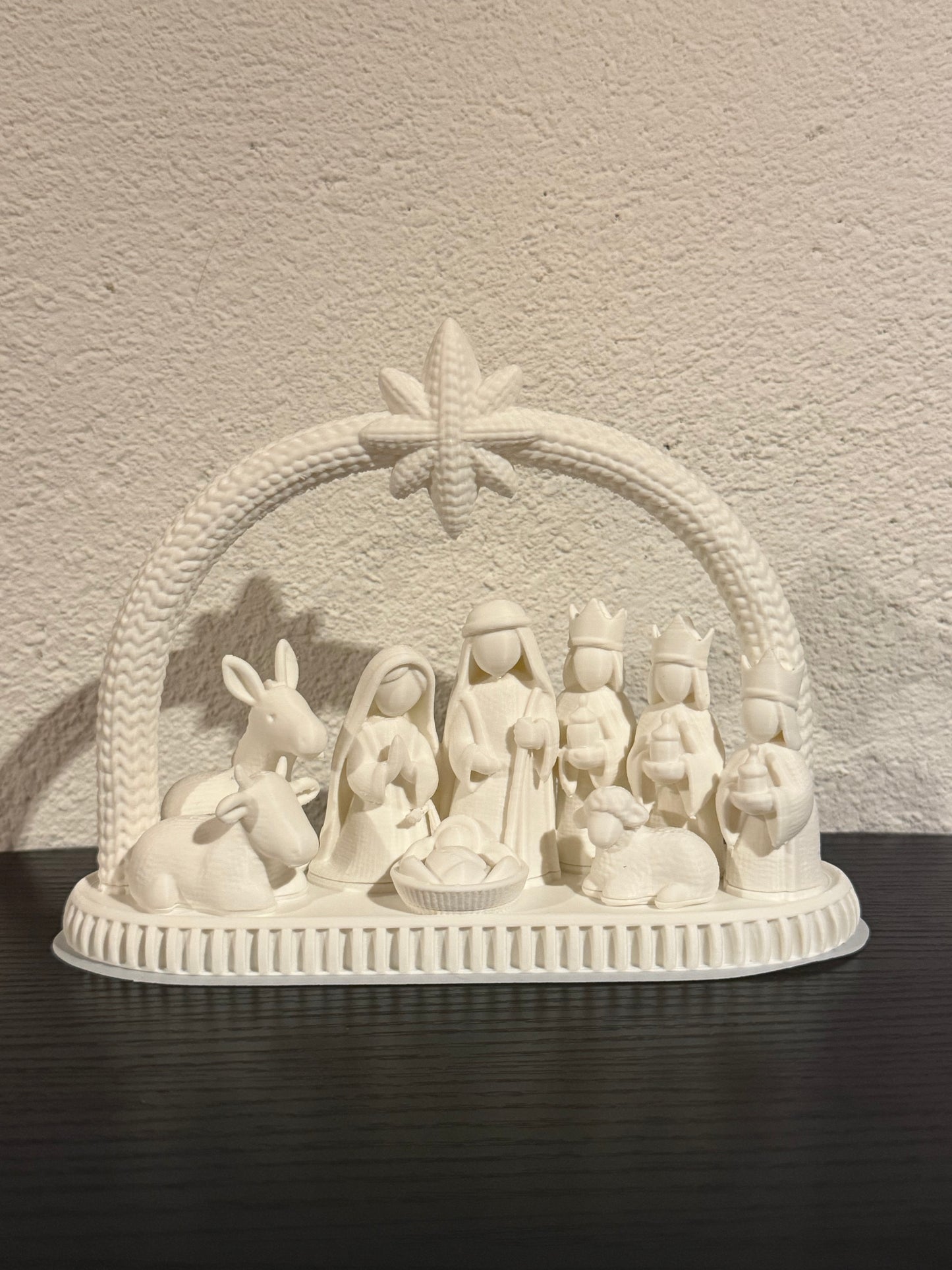 Complete Kerststal met Jezus, Maria, Jozef & Drie Wijzen | Kerstdecoratie