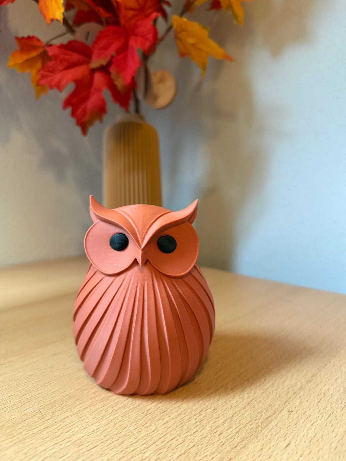 Uil - Burnt Sienna - 12cm