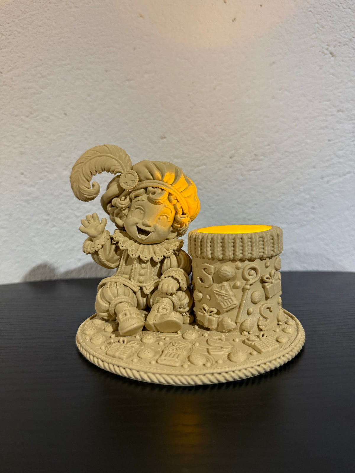 Piet Led-Kaarshouder