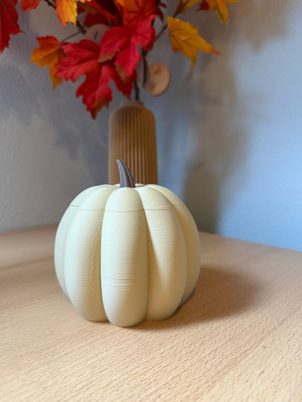 Pompoen Snoepbak - latte bruin - 12cm
