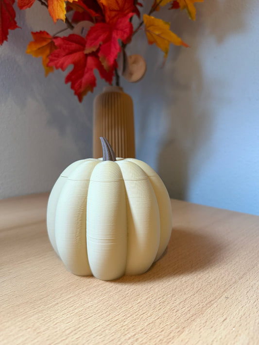 Pompoen Snoepbak - latte bruin - 12cm