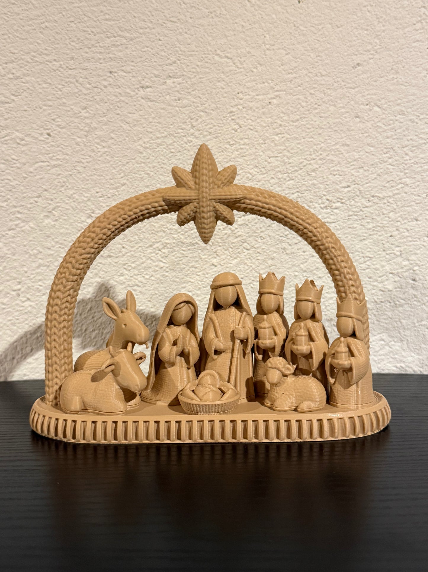 Complete Kerststal met Jezus, Maria, Jozef & Drie Wijzen | Kerstdecoratie